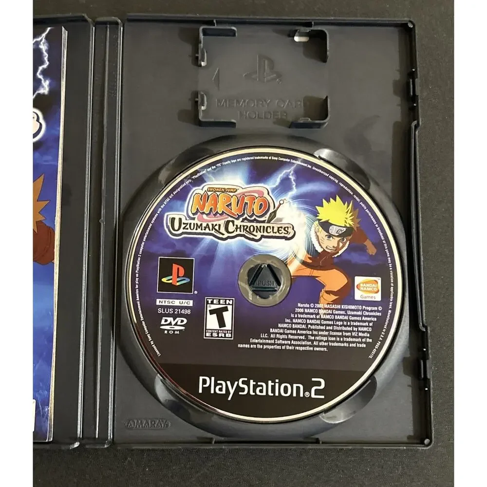 Naruto Uzumaki Chronicles Sony PlayStation 2 PS2 2006 CIB Tested & Working